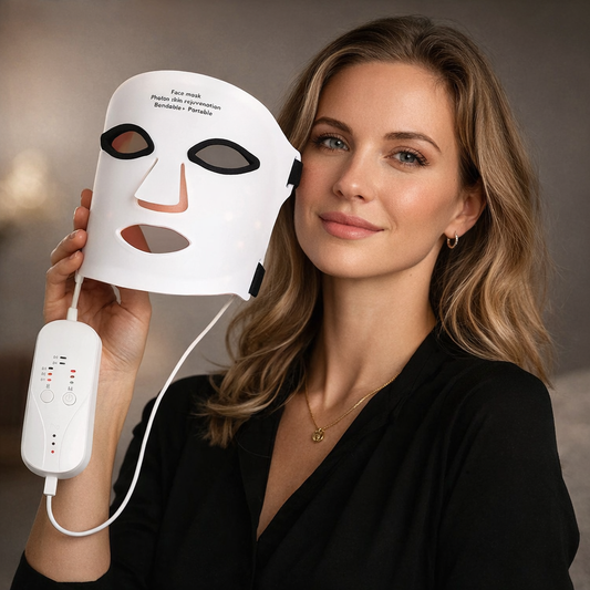 Professional LED Light Therapy for Brighter, Firmer Skin — At Home